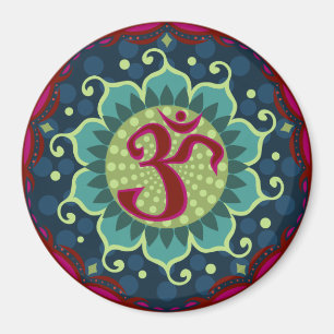 Aimant Lotus Aum - OM