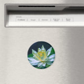 Aimant Lotus coloré (In Situ (Lave-vaisselle))