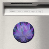 Aimant Lotus en bleu... (In Situ (Lave-vaisselle))