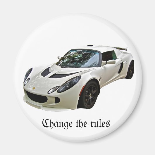 Aimant Lotus Exige - Modifier les règles (Devant)