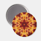 Aimant Lotus flamboyant (Recto/Verso)