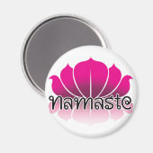 Aimant Lotus rose (Recto/Verso)