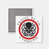 Aimant Louange Soit À Cthulhu (Recto/Verso)