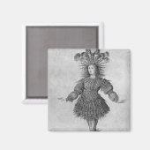 Aimant Louis XIV de France (Recto/Verso)