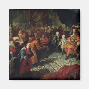 Aimant Louis XIV recevant l'ambassadeur persan