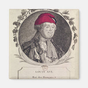 Aimant Louis XVI portant un capot phrygian