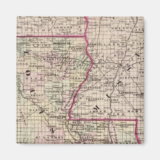 Aimant Louisiane (Devant)