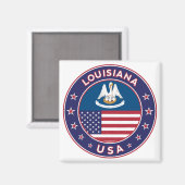 Aimant Louisiane (Recto/Verso)