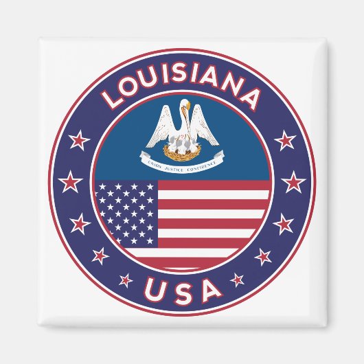 Aimant Louisiane (Devant)