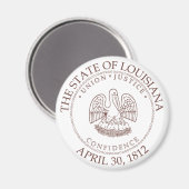 Aimant Louisiane (Recto/Verso)