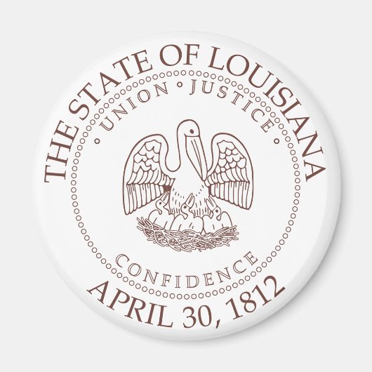 Aimant Louisiane (Devant)