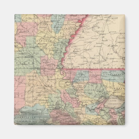 Aimant Louisiane 2 (Devant)
