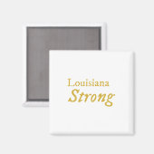 Aimant Louisiane Strong (Recto/Verso)