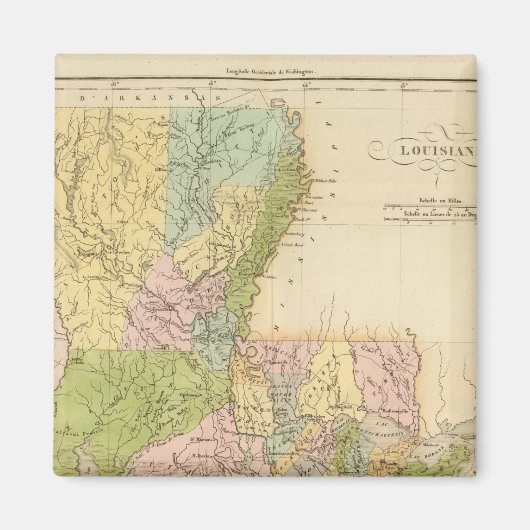 Aimant Louisiane US (Devant)