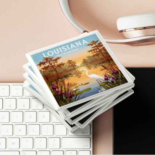 Aimant Louisiane vintage