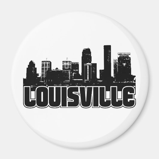 Aimant Louisville Skyline (Devant)