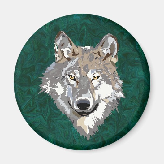 Aimant loup (Devant)