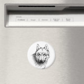 Aimant Loup (In Situ (Lave-vaisselle))