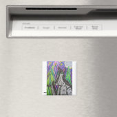 Aimant loup art 1 (In Situ (Lave-vaisselle))