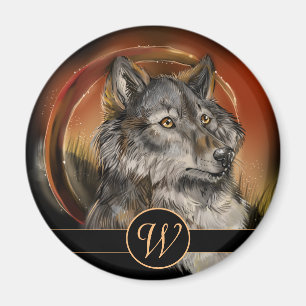Aimant Loup de l'Or