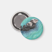 Aimant Loup de mer (Recto/Verso)