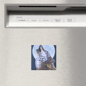 Aimant Loup de New YorkHowling (In Situ (Lave-vaisselle))