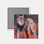 Aimant Loup d'été 2001 (Recto/Verso)