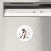 Aimant Loup d'hiver (In Situ (Lave-vaisselle))