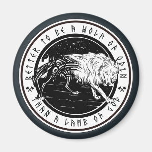 Aimant Loup D'Odin