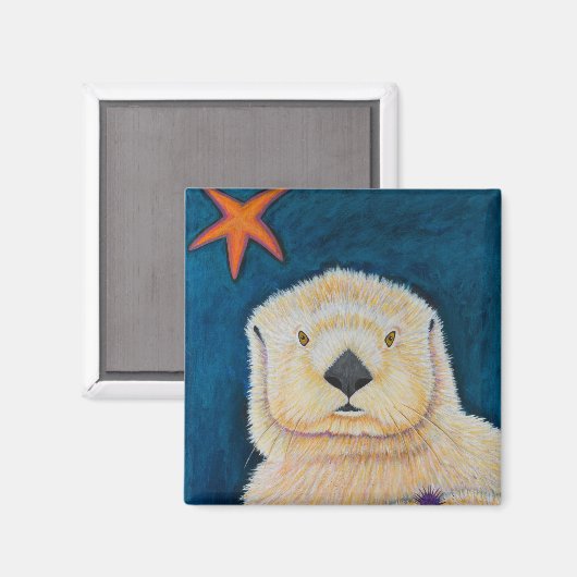 Aimant Loupe de mer (Recto/Verso)