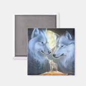Aimant Loups (Recto/Verso)