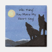 Aimant Loups (Devant)