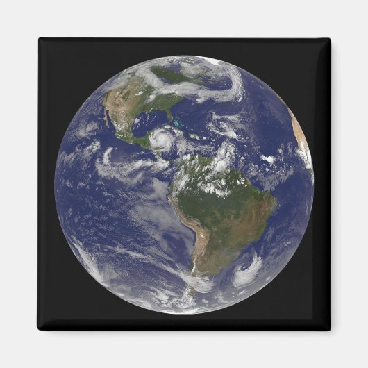 Aimant L'ouragan Dean approche la péninsule du Yucatan (Devant)