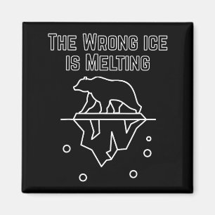 Aimant L'ours de la mauvaise glace fond