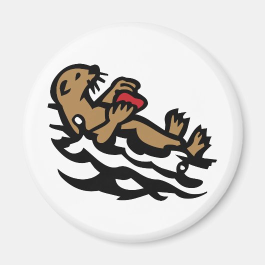 Aimant Loutre de mer (Devant)
