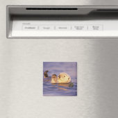 Aimant Loutres de mer, Enhydra lutris (In Situ (Lave-vaisselle))