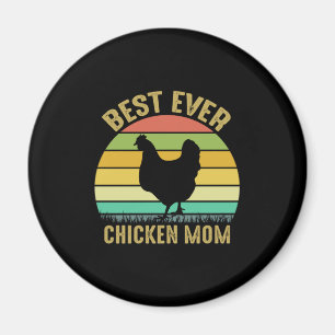 Aimant Louvain de poulet Meilleure mère du poulet