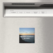 Aimant L'ouvrier est digne de sa récompense. (In Situ (Lave-vaisselle))