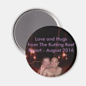 Aimant Love and Hugs from Kutting Reef Resort 2016 (Recto/Verso)