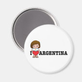 Aimant Love Argentina (Recto/Verso)