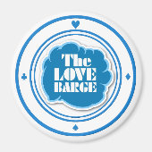 Aimant LOVE BARGE puissant Magic Magnet! (Devant)
