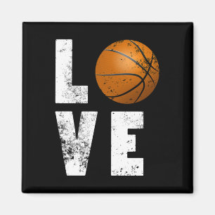 Aimant Love Basketball Design Cool Pour Les Amateurs De S