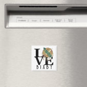 Aimant LOVE Bixby Oklahoma (In Situ (Lave-vaisselle))