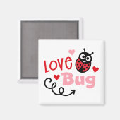 Aimant Love Bug Ladybug (Recto/Verso)