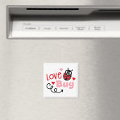 Aimant Love Bug Ladybug (In Situ (Lave-vaisselle))