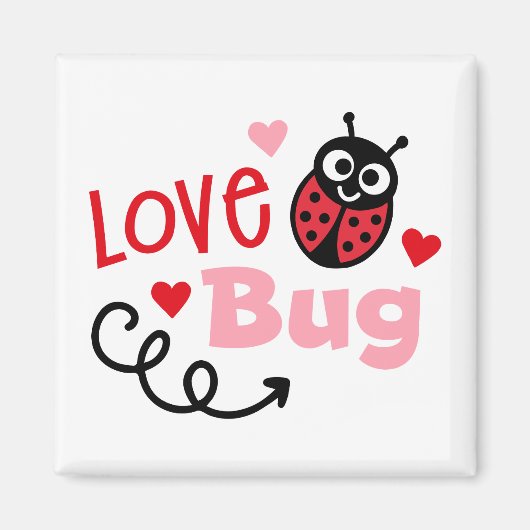 Aimant Love Bug Ladybug (Devant)