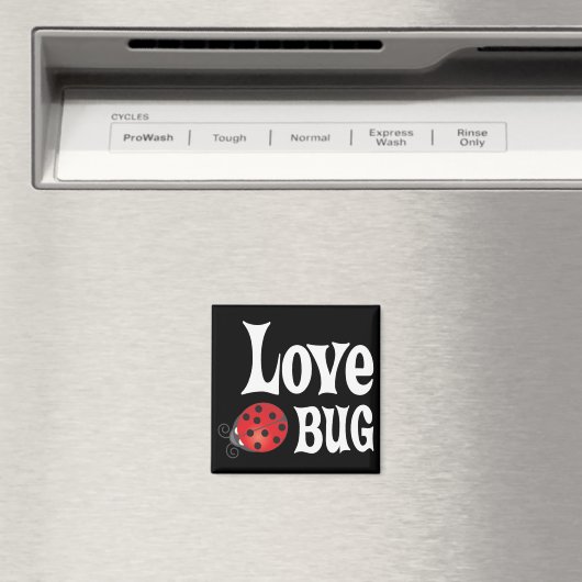 Aimant Love Bug - Ladybug (In Situ (Lave-vaisselle))
