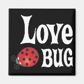 Aimant Love Bug - Ladybug (Devant)