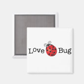 Aimant Love Bug - Ladybug (Recto/Verso)