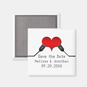 Aimant Love Connection USB Enregistrer l'aimant de date, (Recto/Verso)
